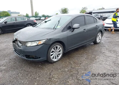 2012 Honda Civic Lx z USA, uszkodzony, nr VIN 2HGFB2F52CH565242